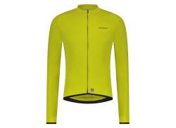 Shimano Vertex Thermal Cycling Jersey Men Lime Green - XL