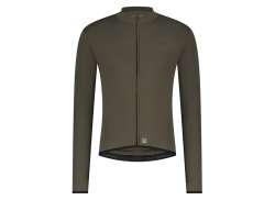 Shimano Vertex Thermal Cycling Jersey Mos Green - XL
