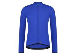 Shimano Vertex Thermal Fietsshirt Blauw - M