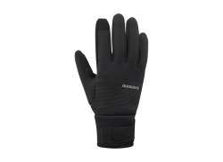 Shimano Windbreak Cycling Gloves Black - 2XL