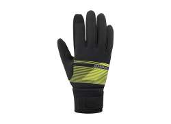 Shimano Windbreak Cycling Gloves Neon Yellow - L