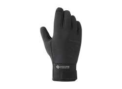 Shimano Windbreaker Cycling Gloves Women Black - L