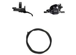 Shimano XT M8200 Levyjarrusarja Etuosa Vasen 1000mm - Musta