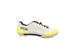 Sidi Asper Laces Zapatillas De Ciclismo Ice Blanco/Amarillo - 40,5