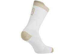 Sidi Nitiidus Chaussettes De Cyclisme 18cm Blanc/Sable - 40-43