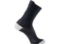 Sidi Nitiidus Cyklistick&eacute; Ponožky 18cm Čern&aacute;/B&iacute;l&aacute; - 40-43