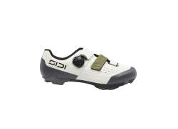 Sidi Silvis XC Fietsschoenen Ice Wit/Olijf Groen - 39,5
