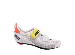 Sidi T-5 Air サイクリングシューズ グレー/ホワイト/イエロー - 43