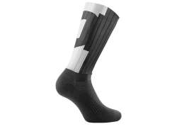 Sidi Teres Cyklistick&eacute; Ponožky 22cm Čern&aacute;/B&iacute;l&aacute; - 44-46