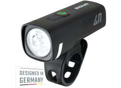 Sigma Aura 35 Koplamp 40 Lux USB - Zwart