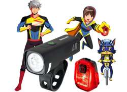 Sigma Aura 40/Hiro 10 라이트 세트 USB - 블랙