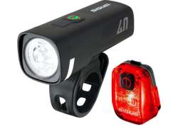 Sigma Aura 40/Hiro 10 Valosarja 40 Lux USB - Musta