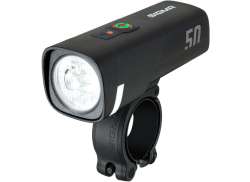 Sigma Aura 50 Koplamp 50 Lux USB - Zwart