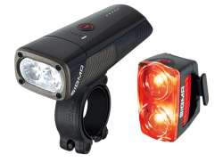 Sigma Buster 1600 Helmet Lamp + Buster 150 Rear Light USB-C