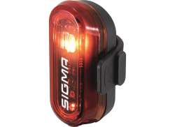 Sigma Curve Lampka Tylna LED Baterie - Czerwony