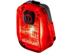 Sigma Hiro 10 Farol Traseiro USB - Vermelho