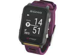 Sigma Id.Free Sport Часы Датчик Частоты Сердечных Сокращений - Фиолетовый
