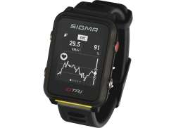 Sigma Id.Tri Sport Часы Датчик Частоты Сердечных Сокращений - Черный
