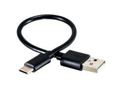 Sigma Laddningsaggregat Kabel USB C F&ouml;r. Rox GPS 2.0/4.0/11.1 - Svart