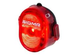 Sigma Nugget II Zadn&iacute; Světlo LED Baterie USB - Čern&aacute;
