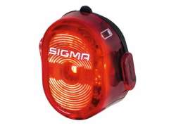 Sigma Nugget Zadn&iacute; Světlo LED Baterie USB - Čern&aacute;