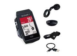 Sigma Rox 11.1 Evo GPS Cycling Navigation HR - White