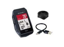 Sigma Rox 11.1 Evo GPS Cyklonavigace + Upevnění Na Řídítka - Černá
