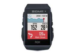 Sigma Rox 11.1 Evo GPS Fahrrad-Navigation + Lenkerh - Wei&#223;