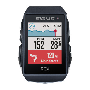 Sigma Rox 11.1 Evo GPS Fietsnavigatie HR - Wit