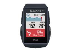 Sigma Rox 11.1 Evo GPS Py&ouml;r&auml;ily Navigointi + Ohjaustangon Asennus - Musta