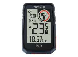 Sigma Rox 2.0 GPS Cyklonavigace + Upevněn&iacute; Na Ř&iacute;d&iacute;tka - Čern&aacute;