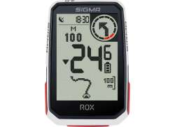 Sigma Rox 4.0 Cyklonavigace Rychlost Šlapání - Bílá