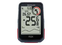 Sigma Rox 4.0 GPS Navega&ccedil;&atilde;o De Ciclismo HR/Cad&ecirc;ncia - Preto