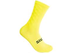 Silca Aero Tall Calcetines De Ciclista Amarillo - L 43-45