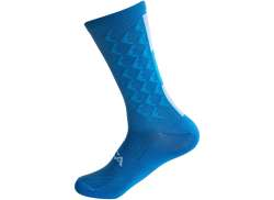 Silca Aero Tall Fietssokken Blauw - M 39-42