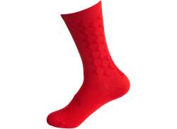 Silca Aero Tall Meias De Ciclismo Vermelho - M 39-42