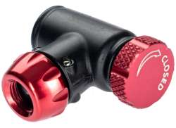 Silca Eolo IV Co2 펌프 Pv/Sv For. 16g Co2 카트리지 - 레드/블랙