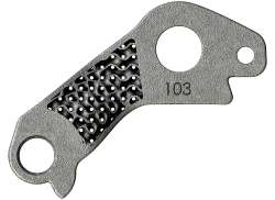 Silca Factor Gancho De Desviador DM Titânio Para. Shimano - Prata