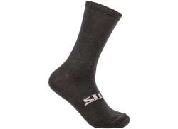 Silca Gravel Wool Calcetines De Ciclista Negro - L 43-45