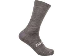 Silca Gravel Wool Calzini Da Ciclismo Grigio - L 43-45