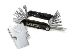 Silca Italian Army Knife バルブ 複数 - ツール 20-機能 - ブラック