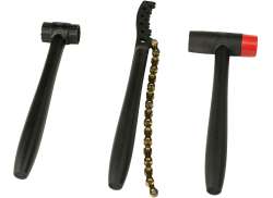 Silca Kits D&acute;Outils 3-Pi&egrave;ces Titane - Noir