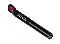 Silca Pocket Impero 2.0 H&aring;ndpumpe 200mm FV Aluminium - Sort