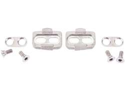 Silca Schoenplaatjes Time ATAC Titanium - Grijs