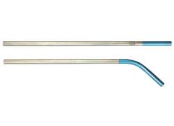Silca 타이타늄 Straw 세트 &Oslash;6.35mm - 타이타늄/블루