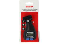 Simson Aerogauge Manometr Cyfrowy - Czarny