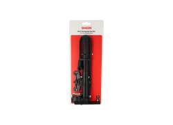 Simson AeroGo Floor Pump 8 Bar - Black