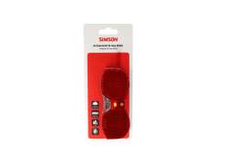 Simson Aurora B-Line Achterlicht Batterij 50/80mm - Rood