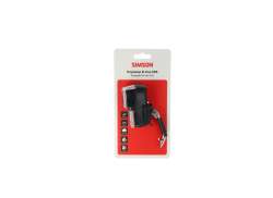 Simson Aurora B-Line Faro USB-C Recargable 50 Lux - Negro