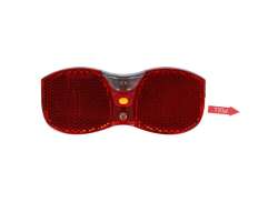 Simson Aurora B-Line Luce Posteriore Batteria 50/80mm - Rosso